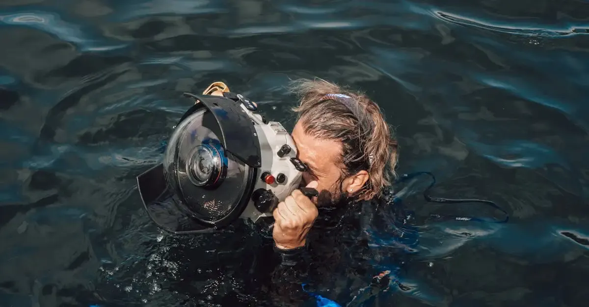 Unterwasser fotografie kamera