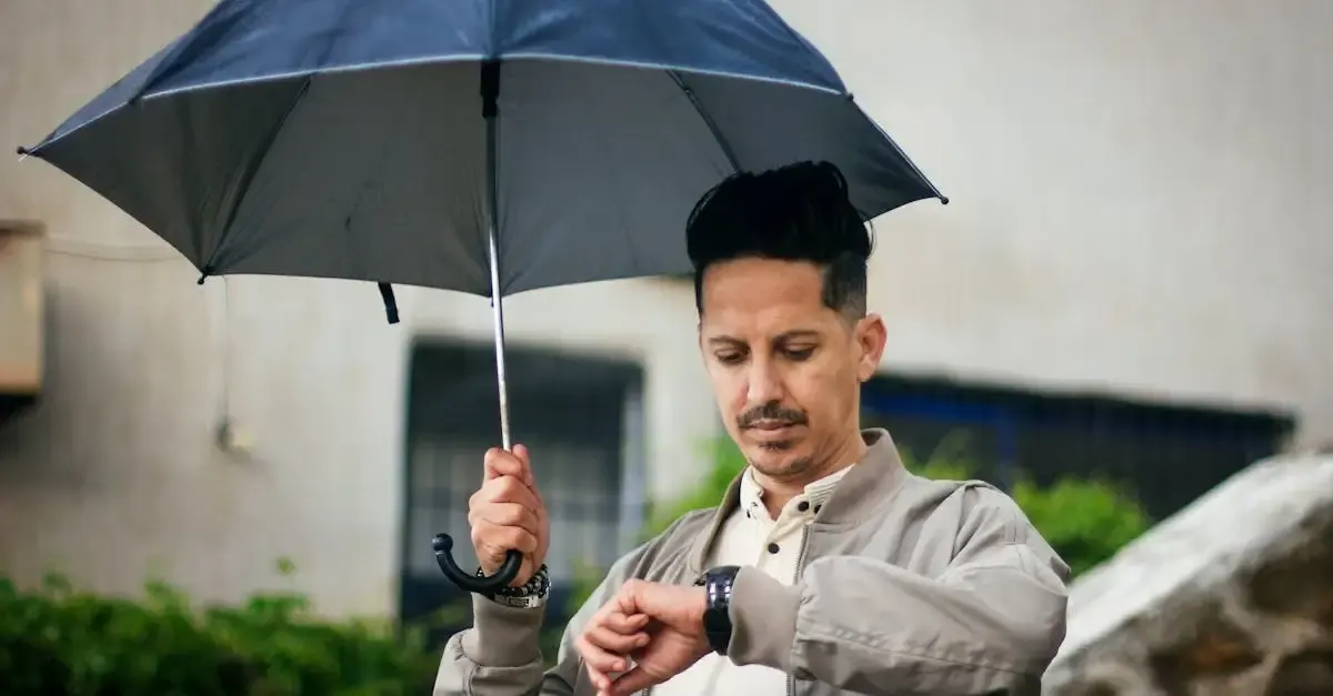 Fotografie regenschirm